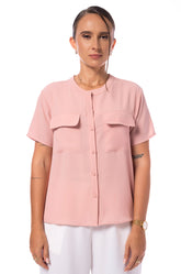 DOUBLE POCKET SHORT SLEEVE TOP