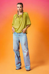 Balloon Sleeve Top