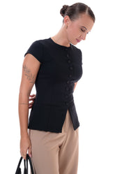 TAILORED BUTTON DOWN TOP