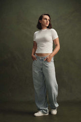 CREW NECK T-SHIRT - WHITE