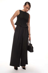 Flared Pants - Black