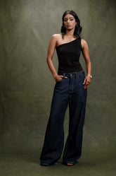 ASYMMETRIC ONE SHOULDER TOP