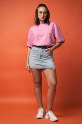 OVERSIZED T-SHIRT - MAGENTA