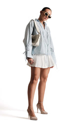 Stripe long sleeve top