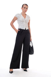 SOFT TAILORED PANT - BLACK