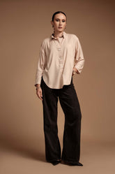 Relaxed Shirt - BEIGE