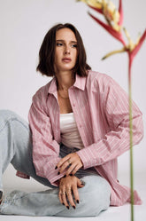 Stripe Oversized Shirt