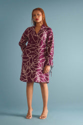 Sleeve Tie Detailed Dress