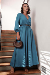 SIDE SLIT MAXI DRESS