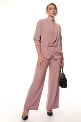 Straight Cut Pant - pink