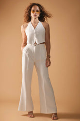 Soft Tailored Pant - Off White