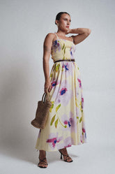 STRAPPY PRINTED MAXI