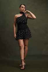 SMOCKING DETAILED DRESS