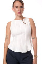 PRINCESSLINE TOP - WHITE