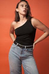 ONE SHOULDER TOP