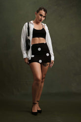 POLKA DOT MINI SKIRT