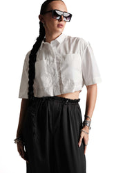 Double Pocket Cropped Top