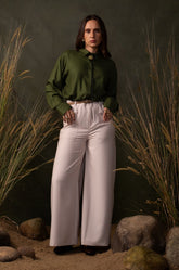 FLARED PANT - CREAM