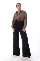 LEOPARD PRINTED OVERSIZED SHIRT - LEOPARD PRINT 2