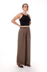 TAILORED PANT - BROWN