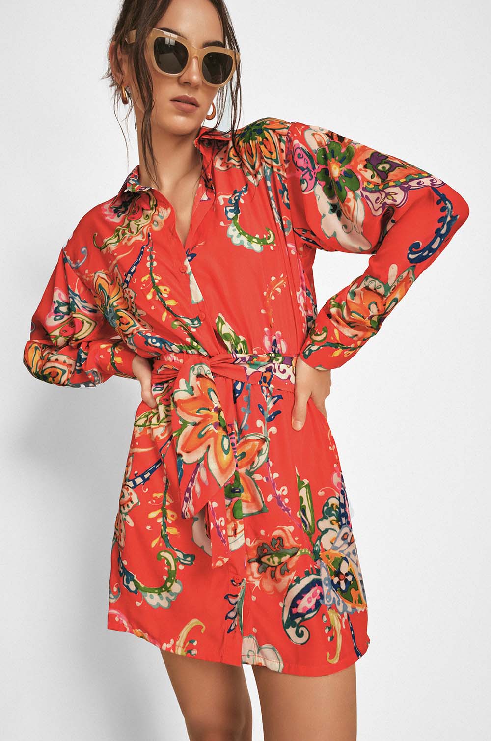 Mini Shirt Dress
