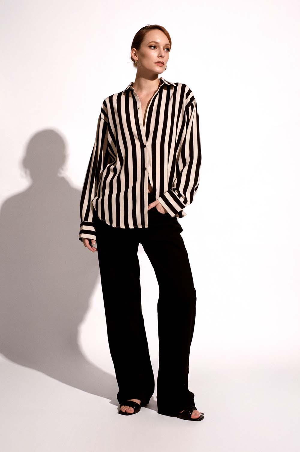 Striped Oversized Shirt