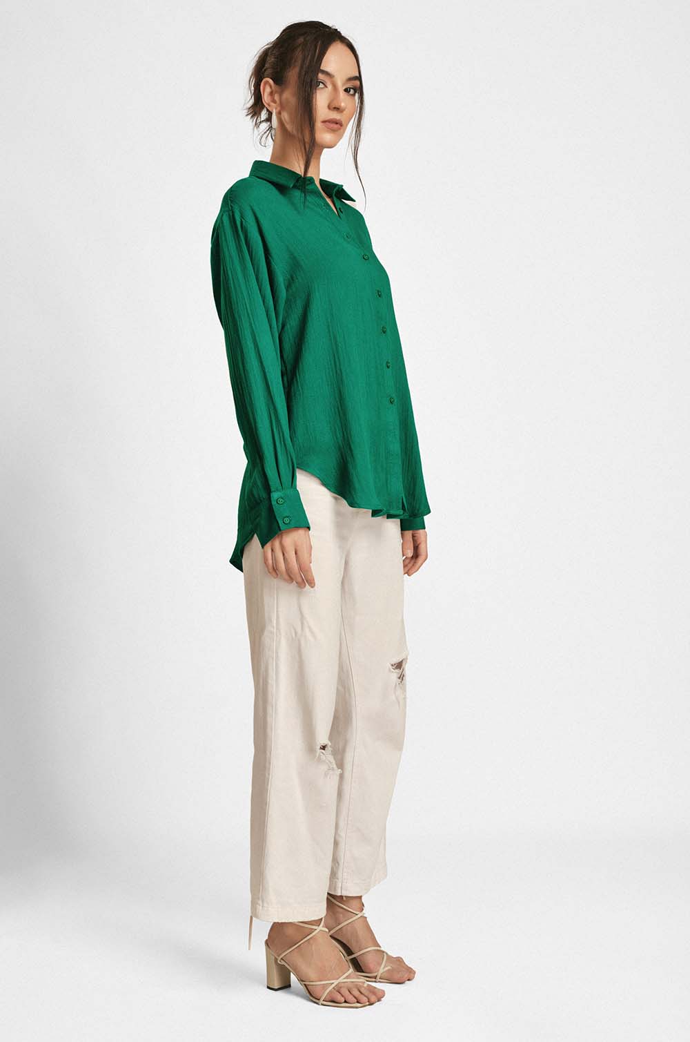 Oversized Shirt- Green