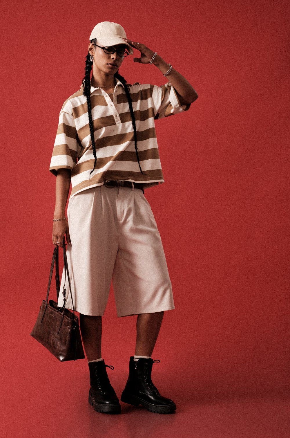 OVERSIZED POLO SHIRT