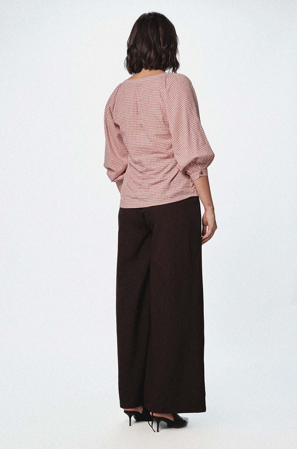BALLOON SLEEVE TOP