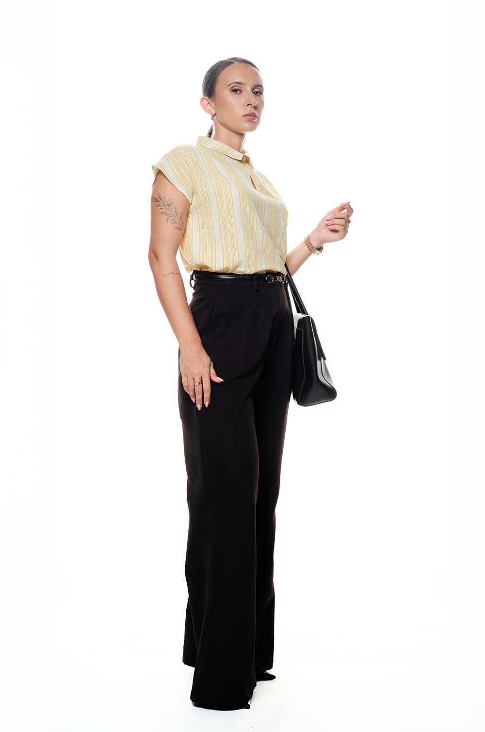 SOFT TAILORED PANT - BLACK