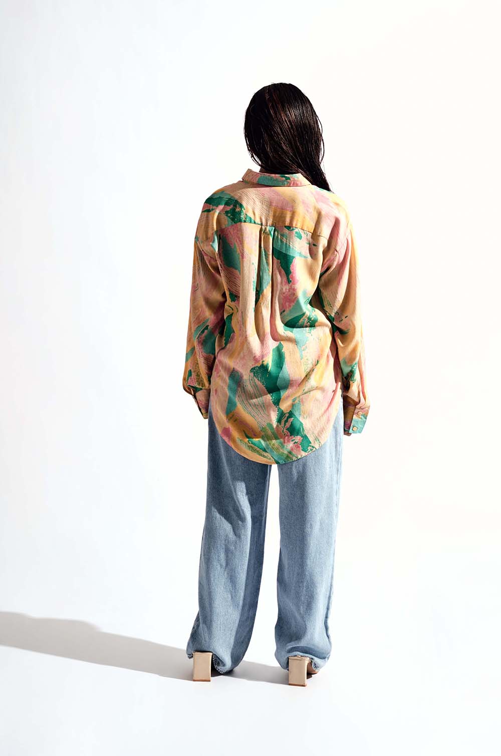 Printed Oversized Shirt