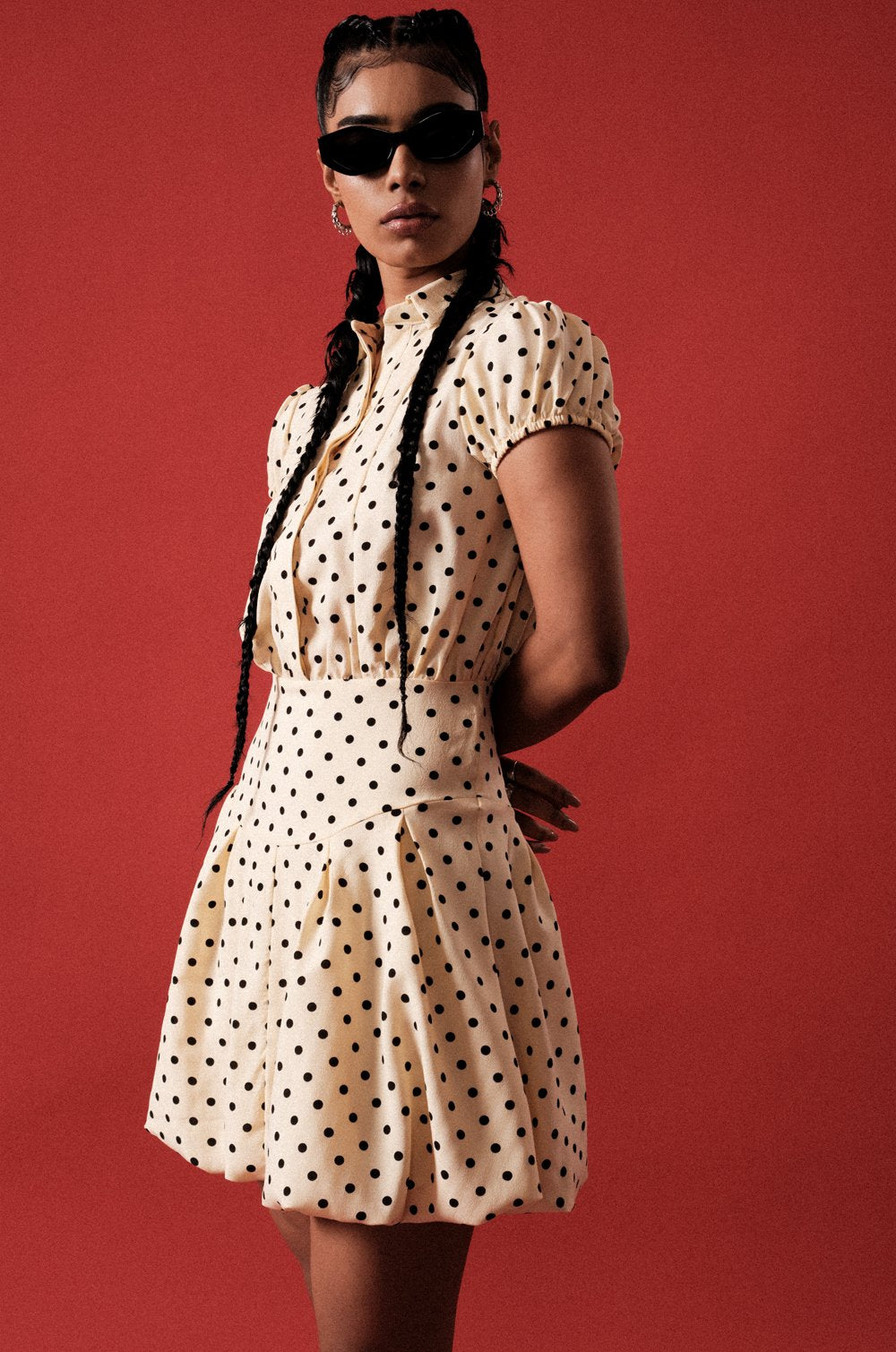 BUBBLE MINI DRESS