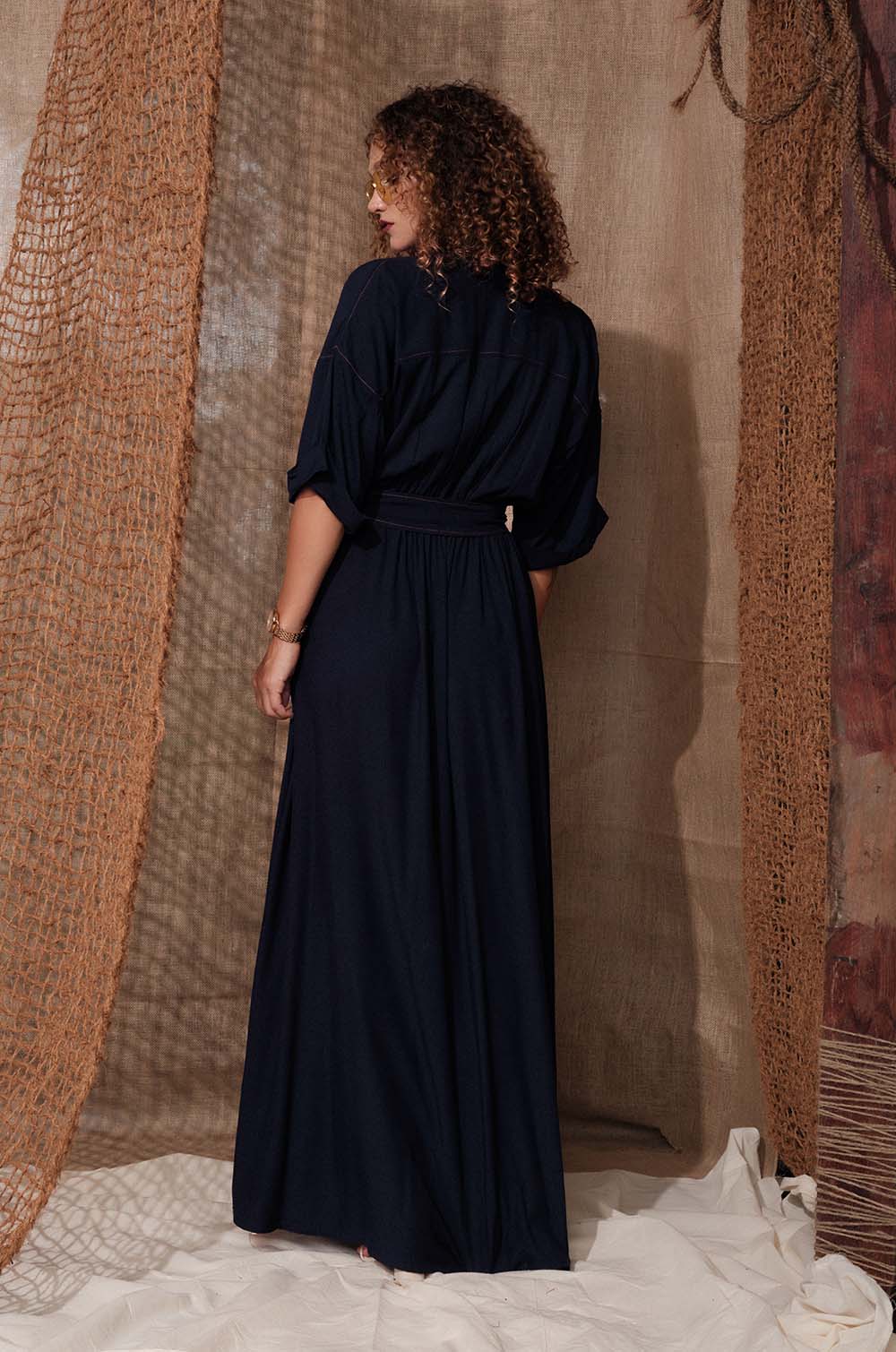 Double Pocket Maxi Dress