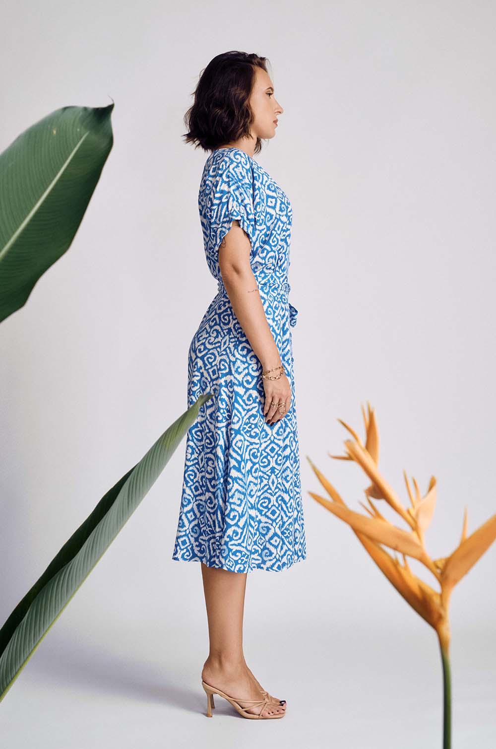 Button Down Midi Dress
