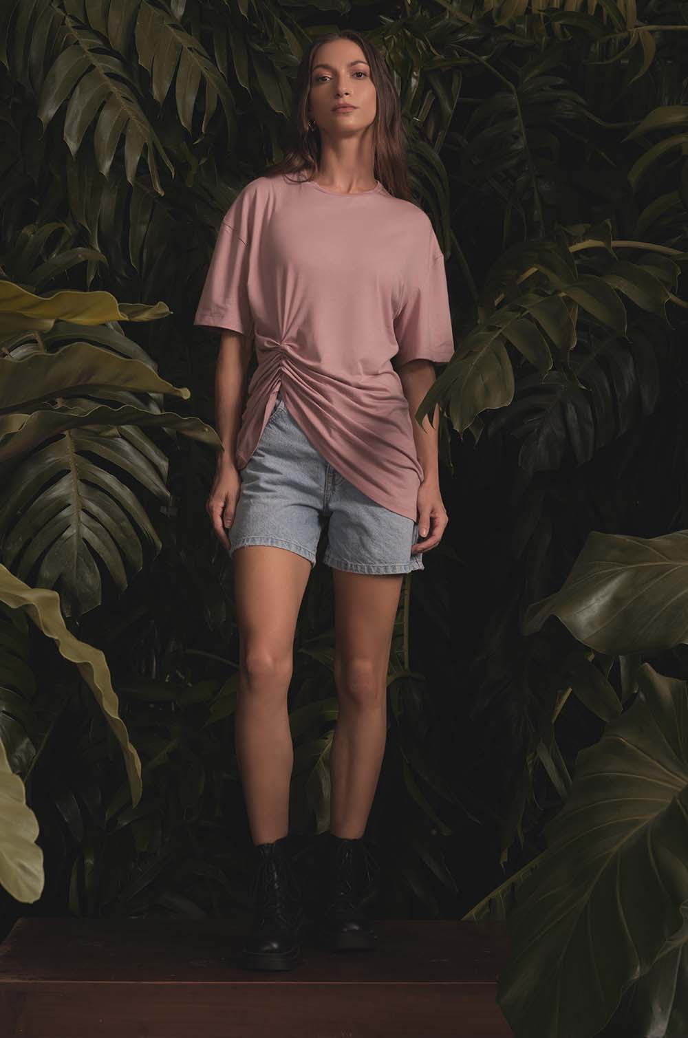 Draped T Shirt