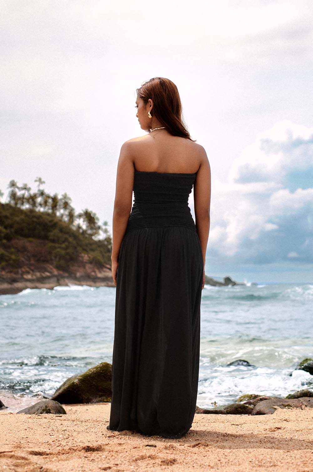 Tube Maxi Dress - Black