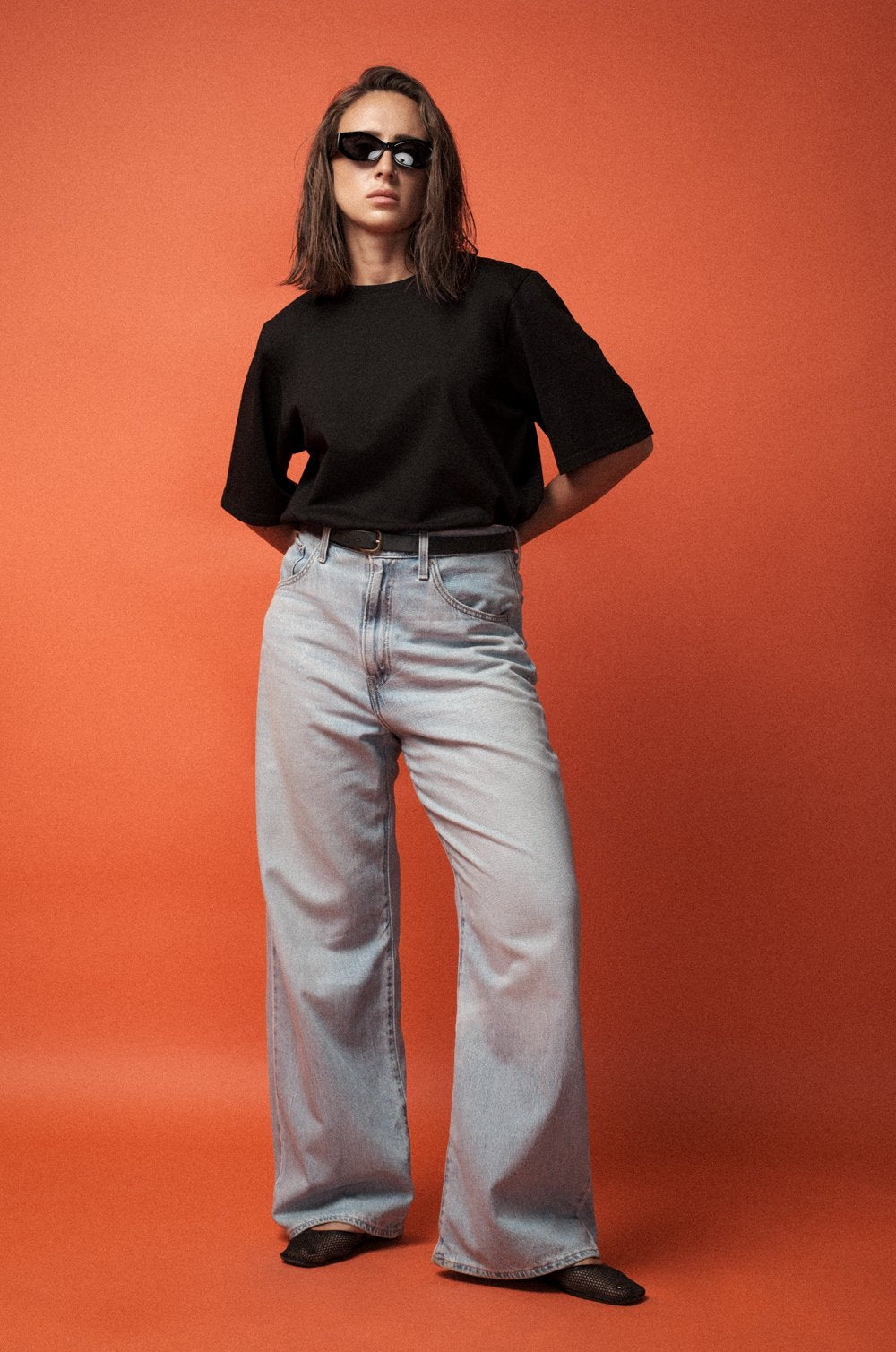 OVERSIZED T-SHIRT - BLACK