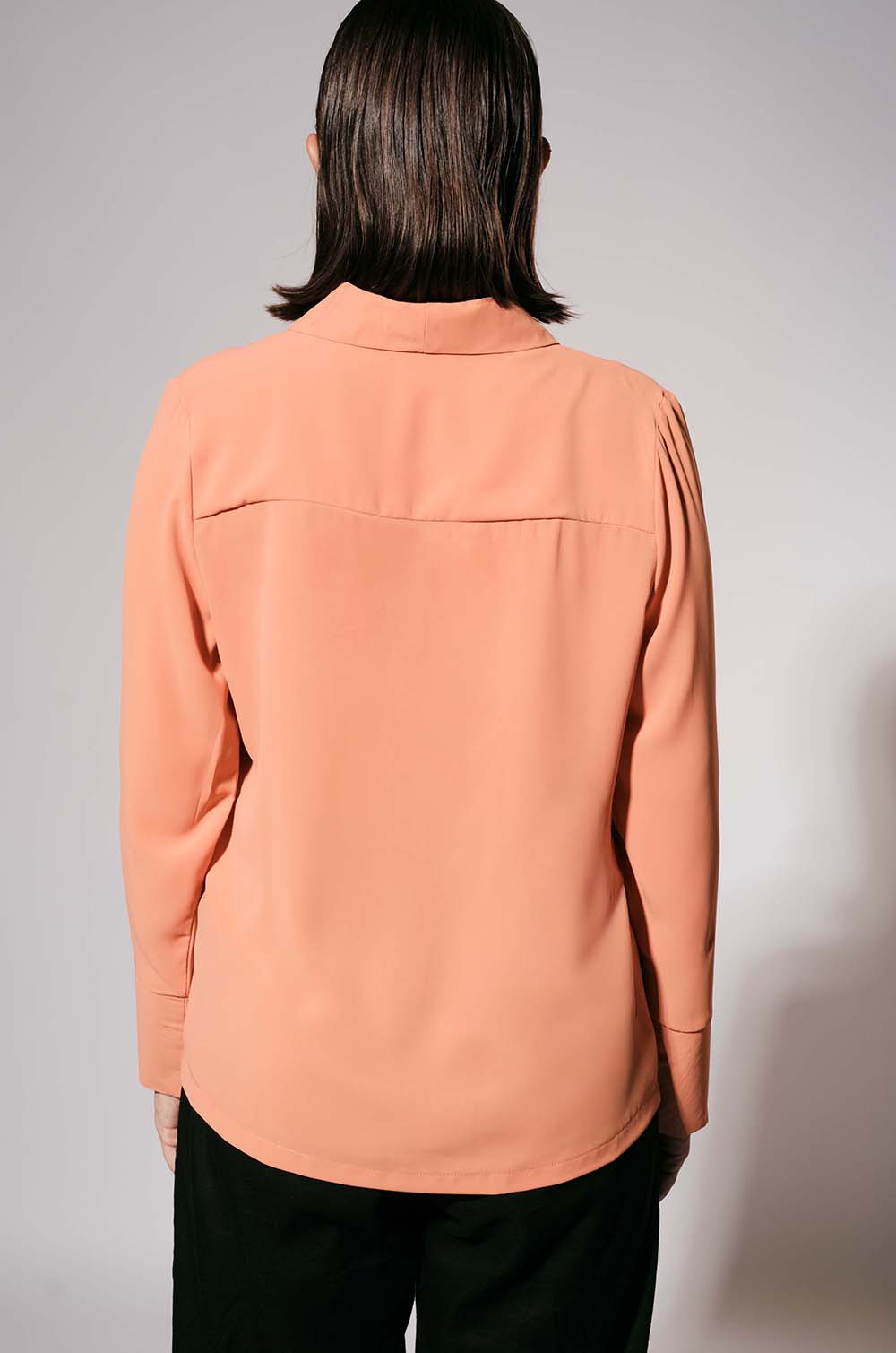 Shawl Collar Blouse
