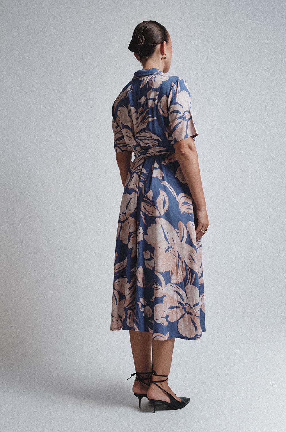 FLORAL MIDI DRESS