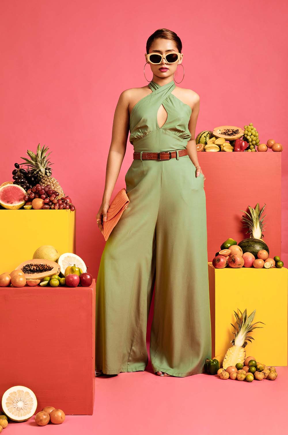 Halter Neck Jumpsuit