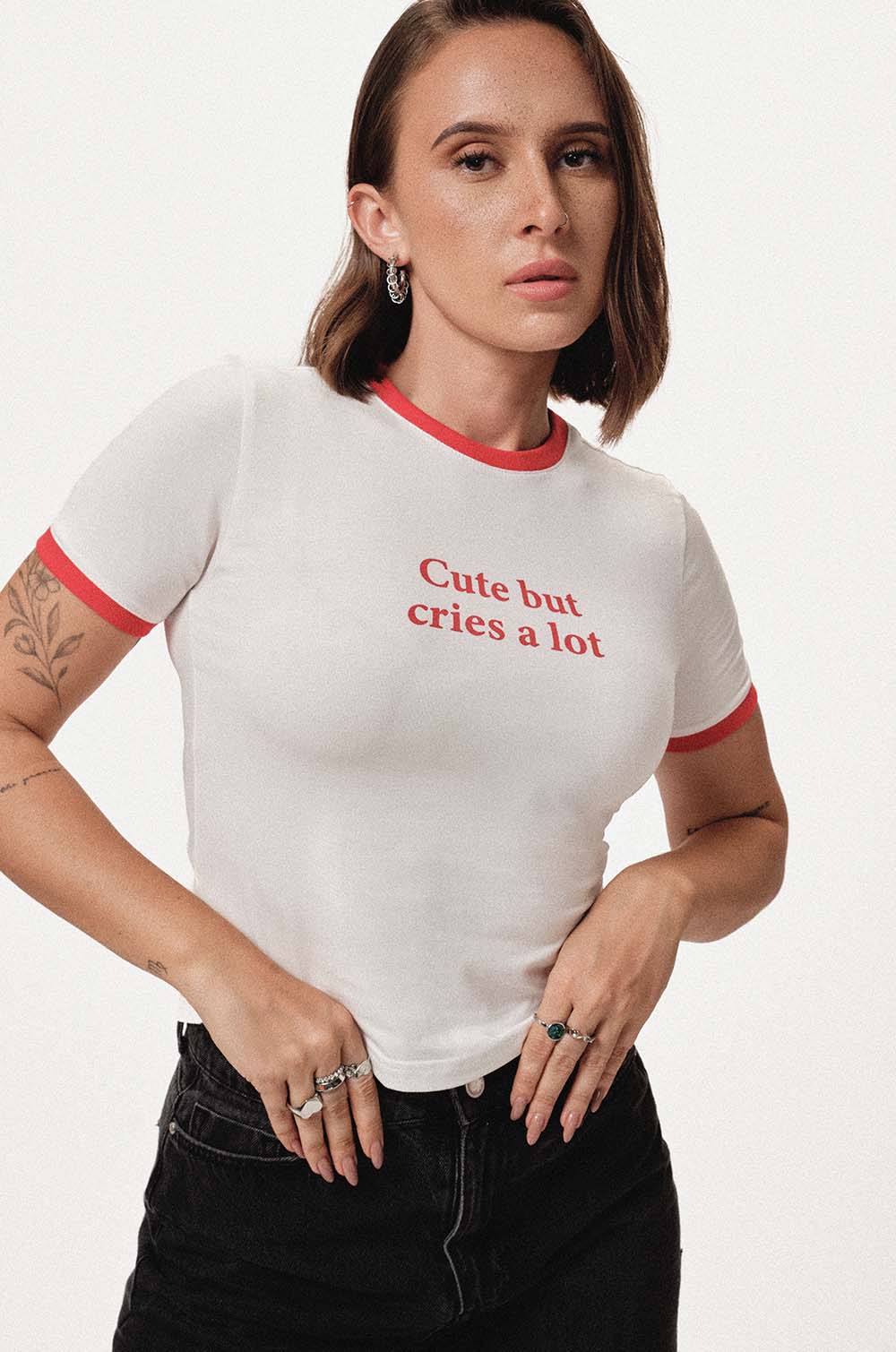 SLOGAN T-SHIRT