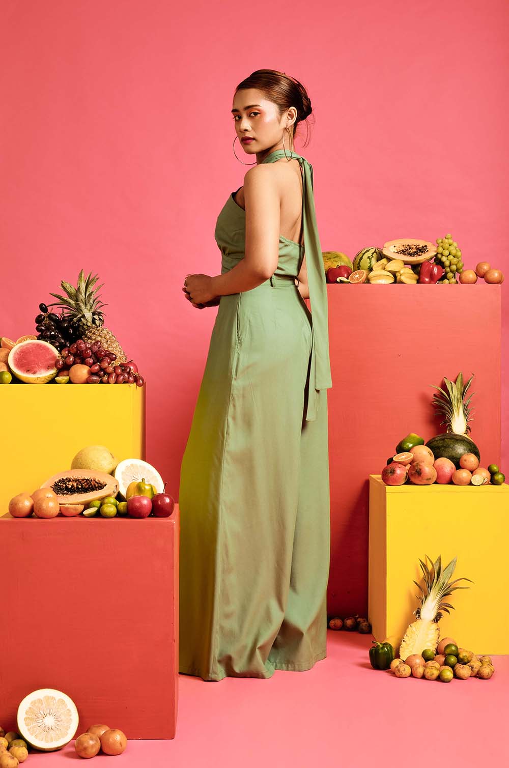 Halter Neck Jumpsuit