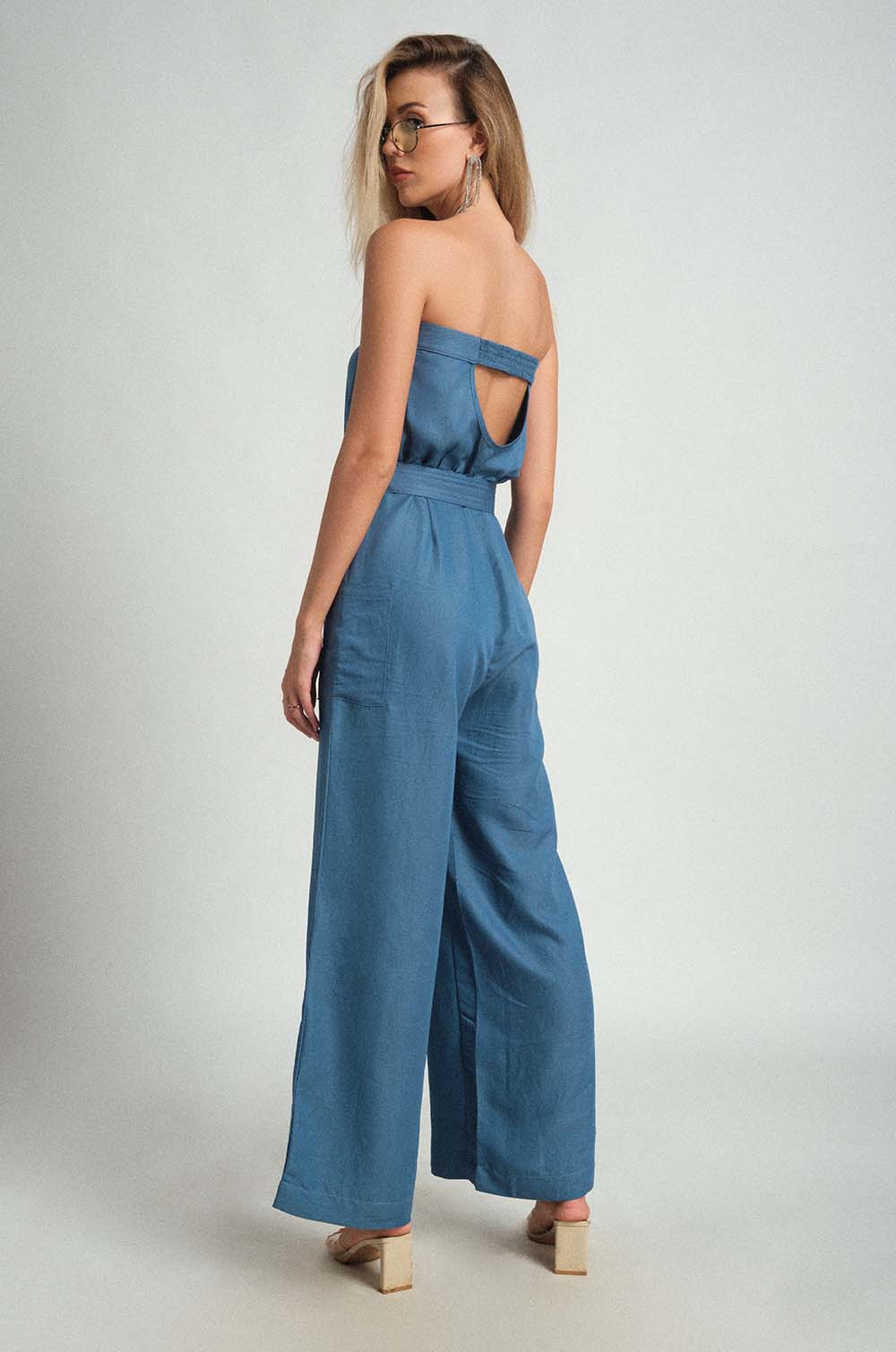 Chambray Jumpsuit