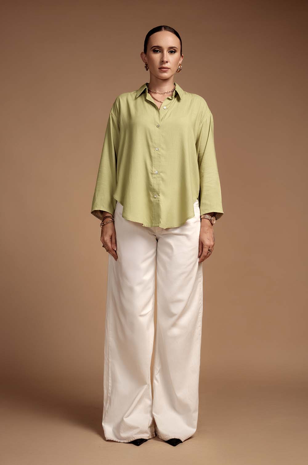 Relaxed Shirt - GREEN