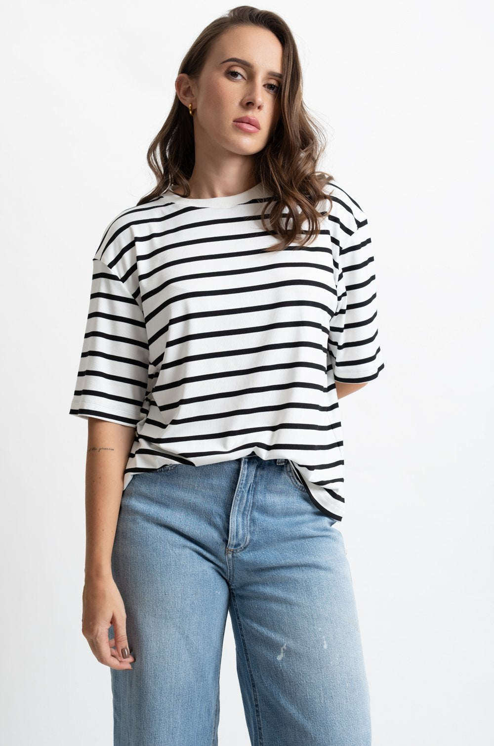STRIPE OVERSIZED TSHIRT