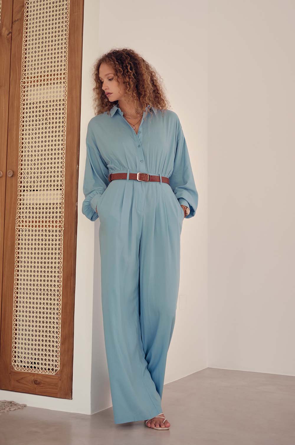 Long Sleeve Jumpsuit