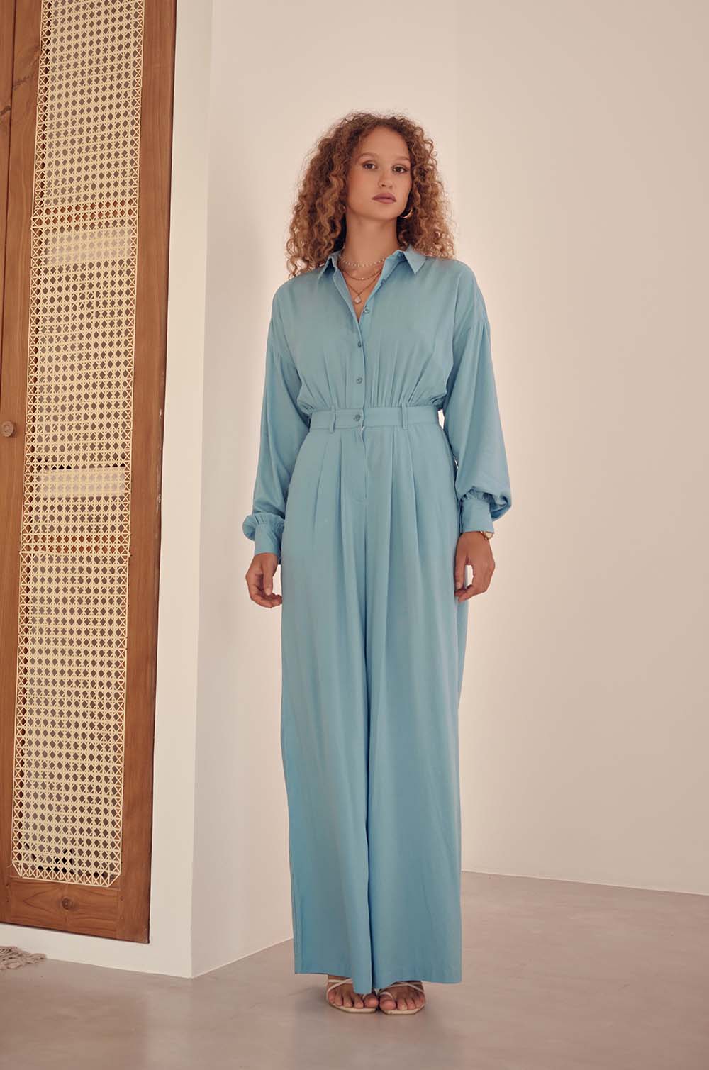 Long Sleeve Jumpsuit