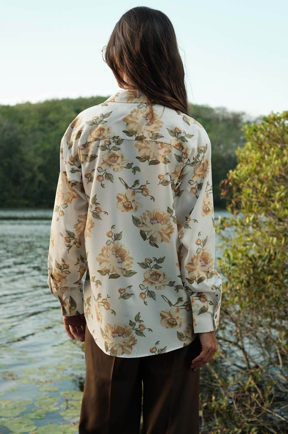 Floral Oversized Shirt