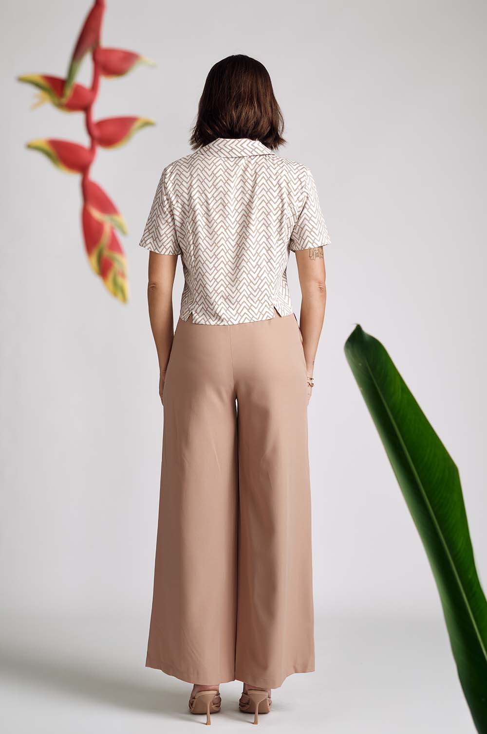 Slit Detailed Shirt