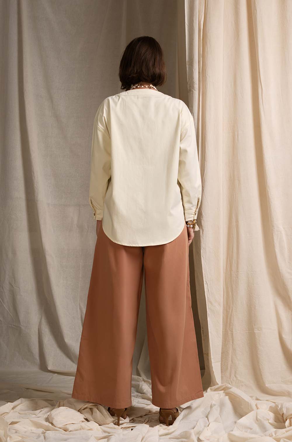 Cut Away Long Sleeve Top